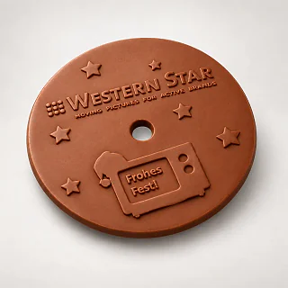 Promo čokoladica disk