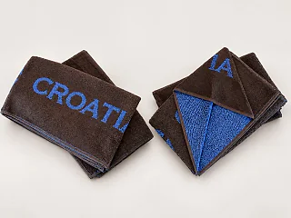 Plavi promotivni ručnik